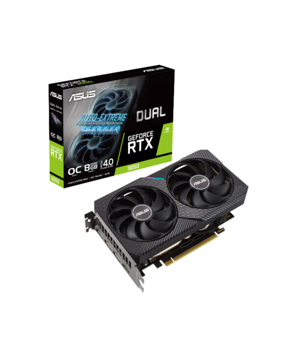 ASUS Dual GeForce RTX™ 3050 OC Edition 8GB