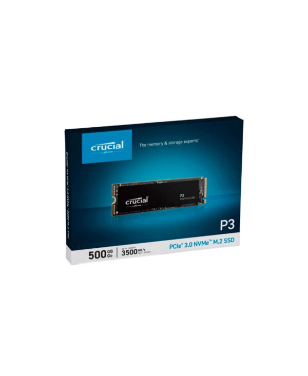 Crucial P3 500GB PCIe M.2 2280 SSD