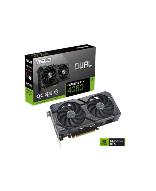 ASUS Dual GeForce RTX™ 4060 OC Edition 8GB GDDR6