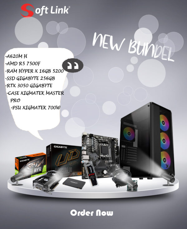 BUNDEL R5 5700F RTX 3050