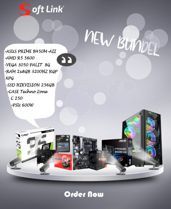 BUNDEL R5 5600 RTX 3050