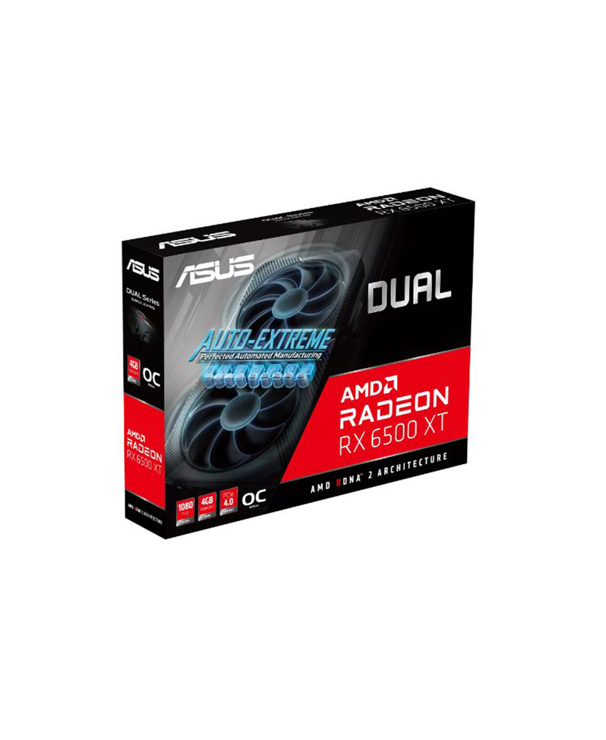 ASUS Dual Radeon™ RX 6500 XT OC Edition ASUS Dual Radeon™ RX 6500 XT OC Edition