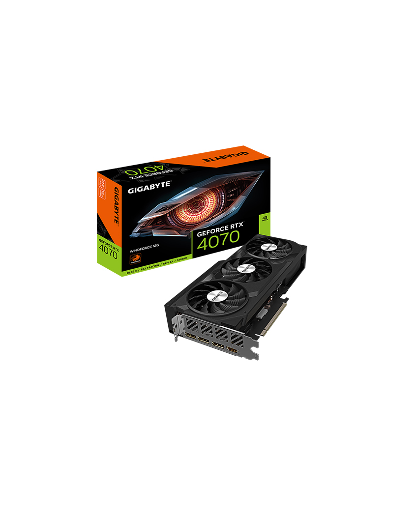 GeForce RTX™ 4070 WINDFORCE 12G GeForce RTX™ 4070 WINDFORCE 12G