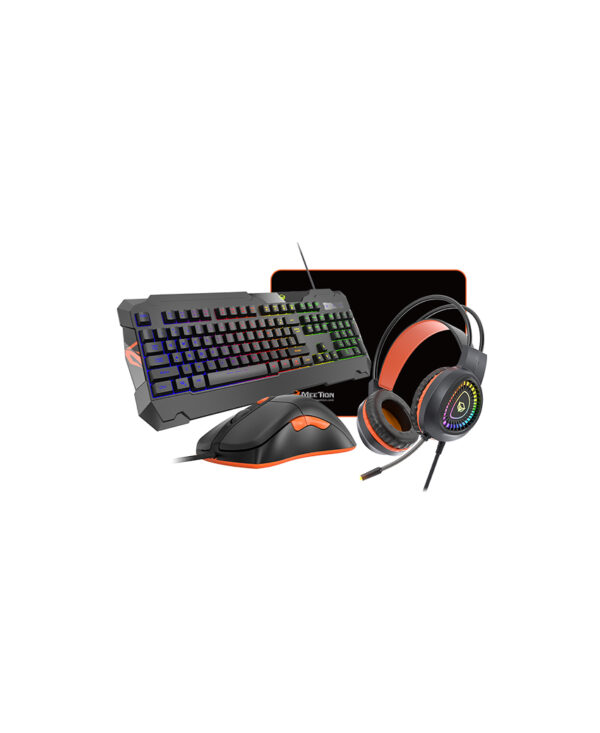 Meetion Gaming Mouse Keyboard and Headset Combo with Mouse Pad C505
