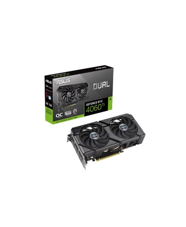 ASUS Dual GeForce RTX™ 4060 Ti EVO OC Edition 16GB GDDR6