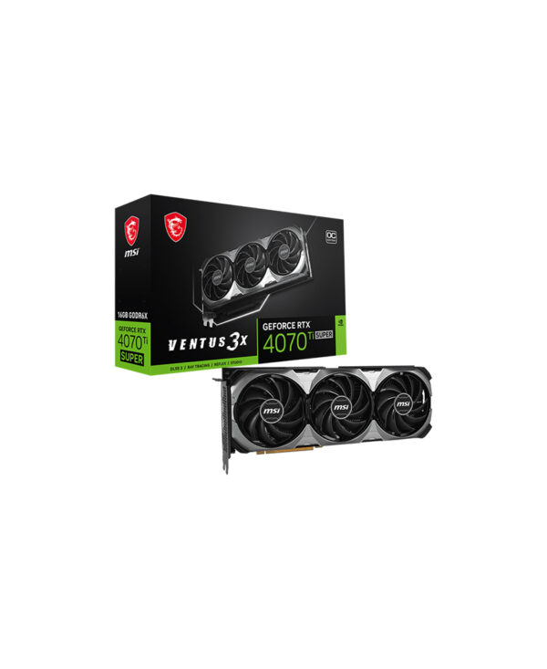 GeForce RTX™ 4070 Ti SUPER 16G VENTUS 3X OC