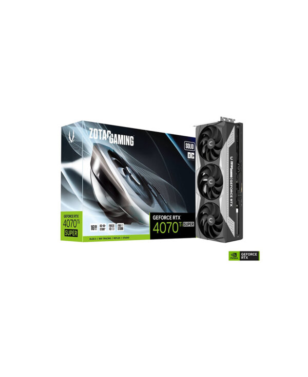 ZOTAC GAMING GeForce RTX 4070 Ti SUPER SOLID OC 16GB GDDR6X