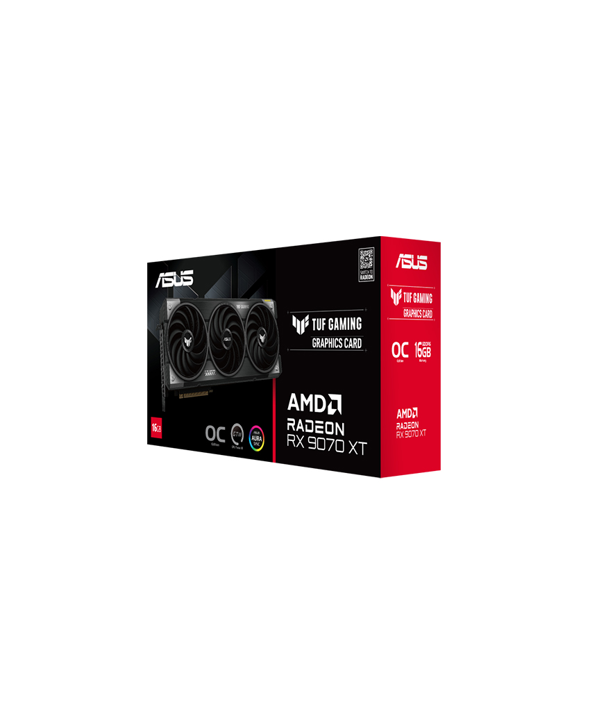 ASUS TUF Gaming Radeon™ RX 9070 XT OC Edition 16GB GDDR6 ASUS TUF Gaming Radeon™ RX 9070 XT OC Edition 16GB GDDR6