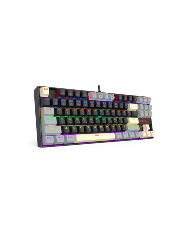 edragon K552LGY KUMARA Mechanical Gaming Keyboard – Red Switches – Rainbow LED