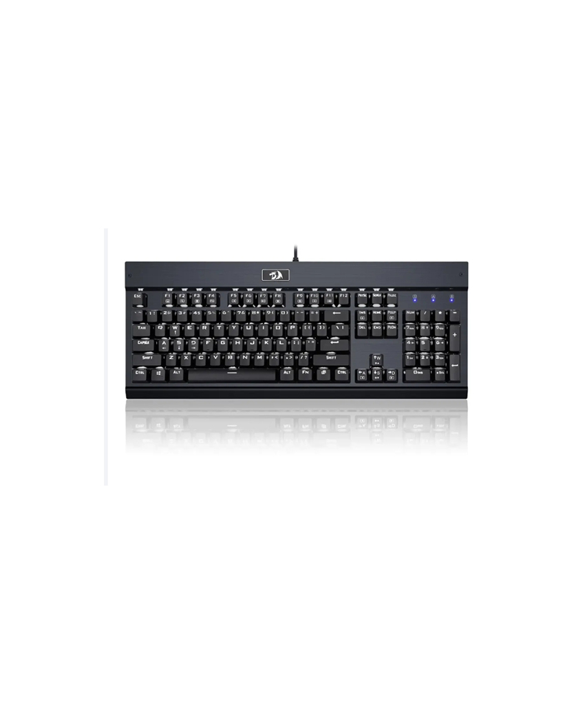 Redragon KG010 Gaming Mechanical Keyboard – Brown Switch – White Led (Black) Redragon KG010 Gaming Mechanical Keyboard – Brown Switch – White Led (Black)