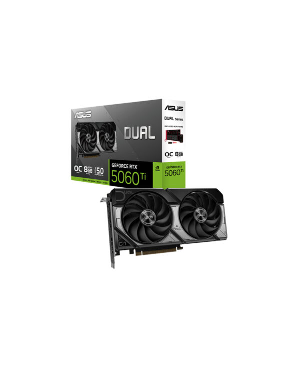 ASUS Dual GeForce RTX™ 5060 Ti 8GB GDDR7 OC Edition