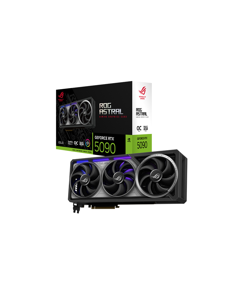 ROG Astral GeForce RTX™ 5090 32GB GDDR7 OC Edition ROG Astral GeForce RTX™ 5090 32GB GDDR7 OC Edition