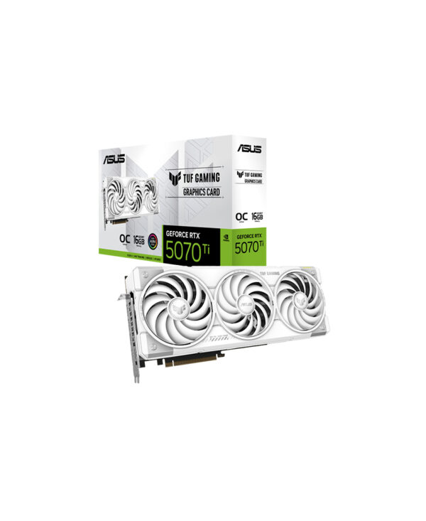 ASUS TUF Gaming GeForce RTX™ 5070 Ti 16GB GDDR7 White OC Edition